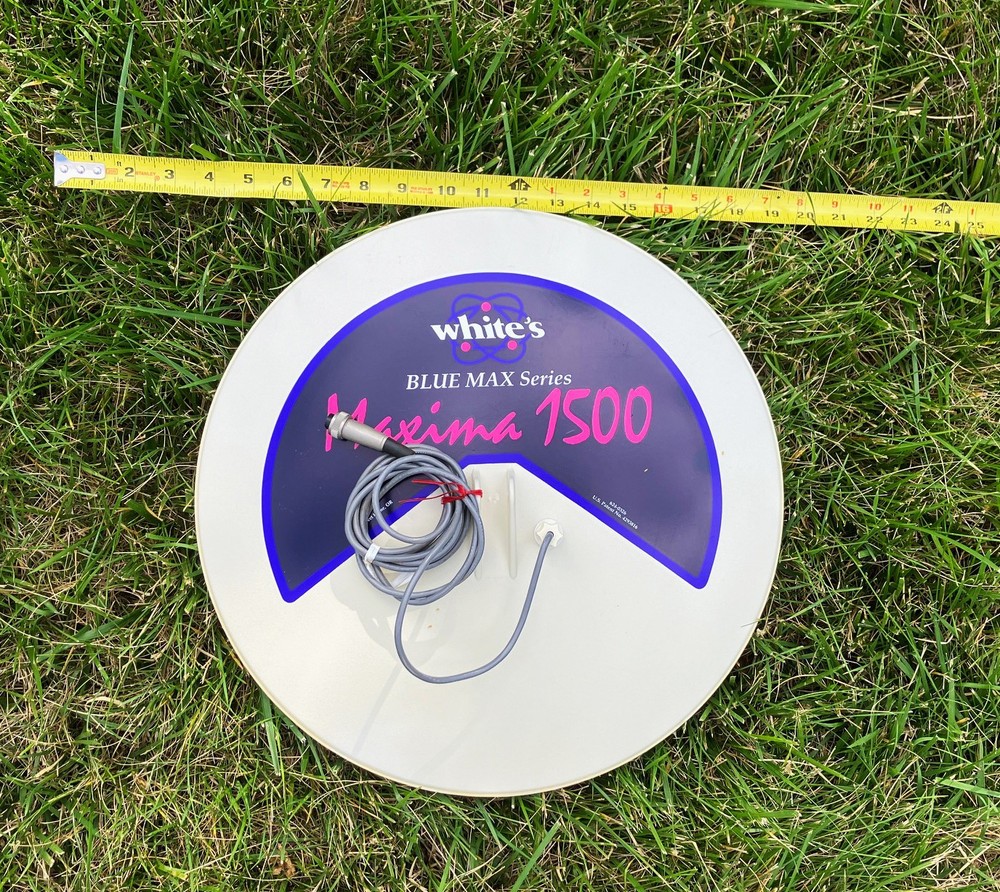 White’s 15 Inch Blue Max Coil – for metal detecting large relic or cache hunting