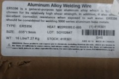 Westward 41R301 0.035 In Wire Diameter 12 In Spool Dia MIG Welding Wire (BW)