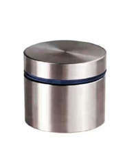 Stainless Steel Standoffs for Signs 1 in. Dia x 3/4 in. (4-Pack)