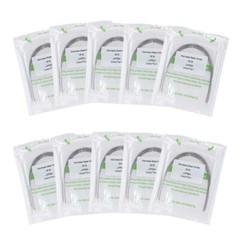 100 packs Dental Orthodontic Stainless Steel Rectangular Arch wires 16×16 Upper