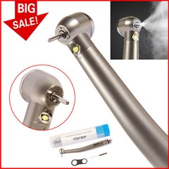 Dental Fiber Optic E-generator LED High Speed Handpiece Turbine 4 HOLE