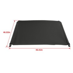 For John Deere Kubota 2″x2″ or 2″x3″ ROPS Tractor Canopy Top Mowers UV Protect