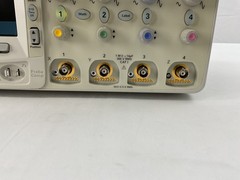 Agilent DSO6054A Oscilloscope 500 MHz w/ 2 54620-61601 Probe Cables 10073C Prob