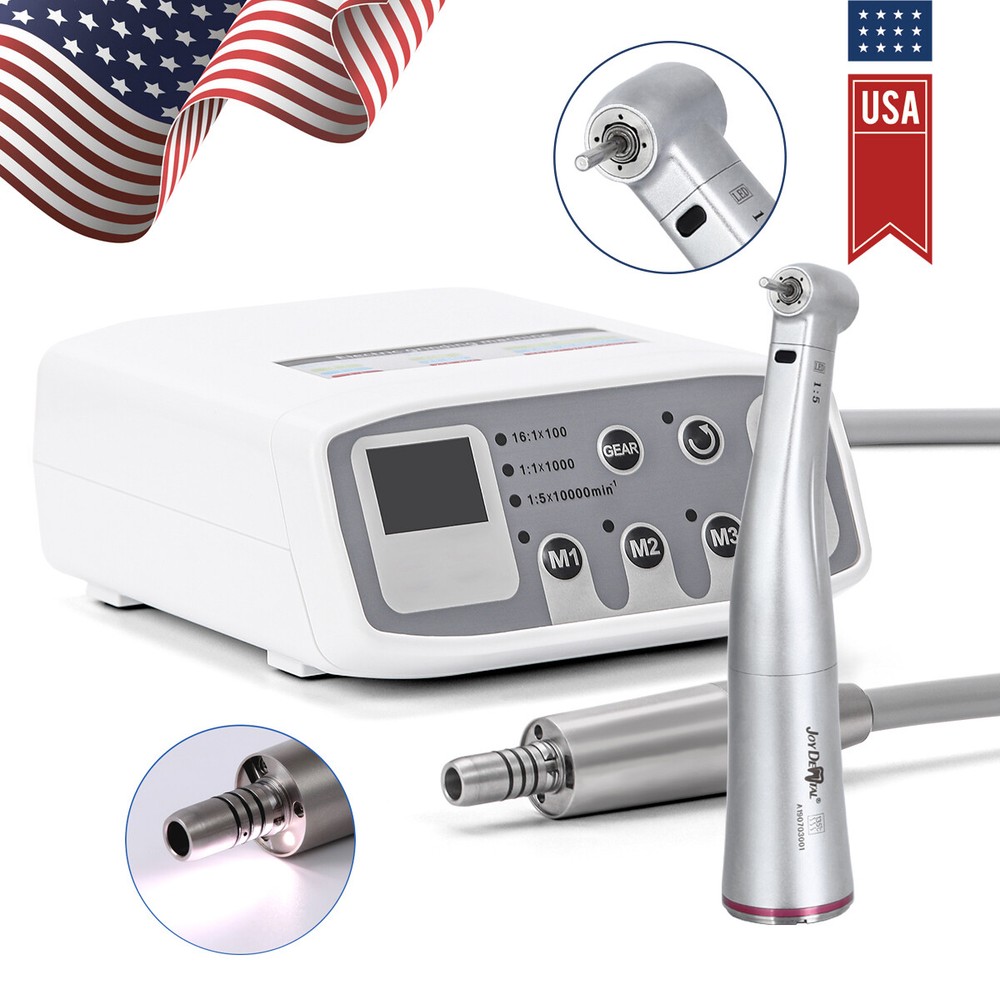 Dental Electric Brushless LED Micro Motor /1:5 Increasing E-type Handpiece ISO
