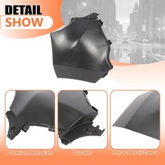 Rear Bumper End for Kia Soul 2014-2016 Left Side Primed 86681B2000