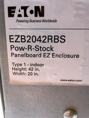 1- 225AMP 480V 42CKT MAIN LUG 3PHASE 4 WIRE COMPLETE PANEL NEMA 1 SURFACE 42″