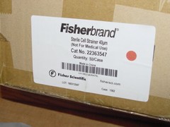 Fisherbrand 22363547 Sterile Cell Strainer 40um, ( Not for Medical Use ) 50/case