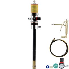 VEVOR Grease Pump Air Operated Grease Pump 0.6-0.8Mpa 13 ft Hose & Grease Gun
