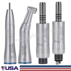 Dental Inner Water Low Speed Straight Handpiece Contra Angle Air Motor AS US