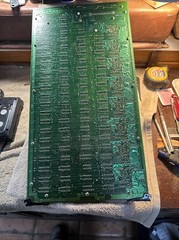 National Semiconductor Chips. AD40004, SN74LS, MM2102 Vintage white gold Ceramic