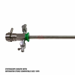 4A Cystoscope Sheath with Obturator Storz Compatible Size 19Fr