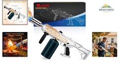 Powerful Flame Thrower Torch Burner for Cooking, Welding and Charcoal Lighting