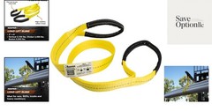 6′ x 2″ Loop Fastener Lift Sling – Multi-Vehicle Compatibility, High Strength