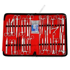 157 Pcs Minor Surgery Suture Set Surgical Veterinary Instrument Kit German Grade