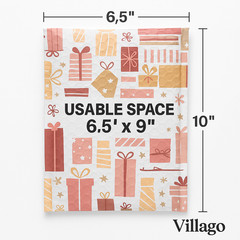 Christmas Gift Poly Bubble Mailers 6.5×10 Self-Seal Padded Envelopes | Villago
