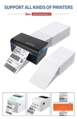 FanFold 4”x 6”Direct Thermal Shipping Labels , 500 Labels per Stack