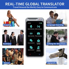 Z6 Language Translator Device, Two-Way offline Voice Interpreter
