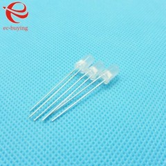 100pcs 3mm 5mm Dual Bi Color Non-Polar Red/Green Led Diffused Diode Light 2Pin