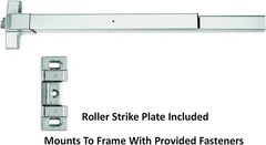 Panic Device Door Lock Emergency Exit Push Bar Commercial Aluminum Handle