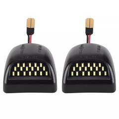 18 SMD LED License Plate Lights for 1999-2013 Chevy GMC Cadillac 6000K White
