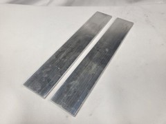 6061 Aluminum Flat Bar, 3/16″ x 2″ x 12″ long, Solid Stock Plate, Machining, 2pk