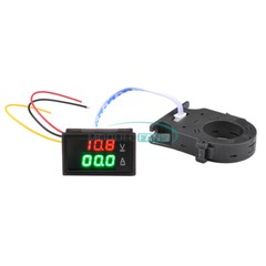 DC0-300V 50/100/200/400A Isolated Current Voltage Meter Hall Ammeter Voltmeter