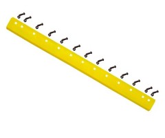 1 Common 6ft Heat Treated Curved Grader Blade, 8D-2786 – 1/2″x6″x72″