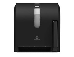 Georgia-Pacific Push Paddle Roll Paper Towel Dispenser by GP PRO, 54338A, Black