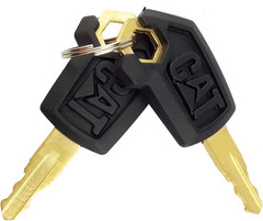 Cat Keys For Caterpillar Heavy Equipment 2 Packs