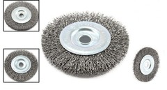 Coarse Wire Wheel Brush 4-Inch x .012-Inch for Rust Removal & Surface Cleaning