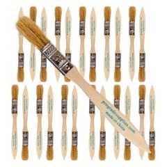 24Pk – 1/2″ Chip Brushes for Paints, Stains, Varnishes, Glues & Gesso