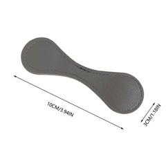 Magnetic Trouser Clips PU Leather Shirts Sleeve Clips Quick Release Clamps