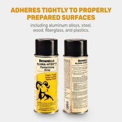 Brownells Aluma-Hyde II Epoxy Based 12 Ounce (Pack of 1), Parkerizing Gray