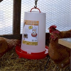 Farm Innovators All-Seasons Heated Plastic Poultry Fountain, 3 Gallon (3 Pack)