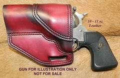 Gary C’s Avenger OWB Left Hand “XH” Holster RUGER NM Blackhawk 3-3/4″ Leather