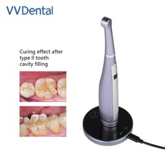 VAFU Dental LED Curing Light 10W Lamp 3200mw/cm² Wide Spectrum 9 Modes Wireless