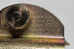 Fall Protection Rope Grab, Fall Arrester, Used with 5/8″ Lifeline Rope