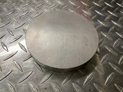 303 Stainless Steel Flat Round Bar 5.625 Inch Diameter x 0.740 Long