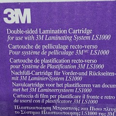 3M Double Sided Lamination Cartridge DL1001 for LS1000 Laminating System