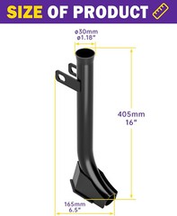 Pipe Layer Attachment Fits Any 3-Point Hitch Mounted Ripper Hitch Lawn Subsoiler