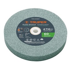 Silicon Carbide Grinding Wheel for Bench Grinder, 6Inch OD x 3/4Inch Thick, 1…