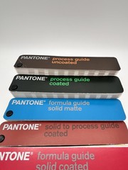 6 PANTONE Color Process And Formula Guides Assorted VERY NICE!