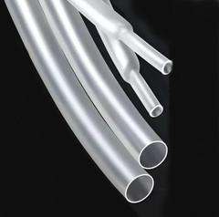 100 FT. 100′ Feet CLEAR 1/4″ 6mm Polyolefin 2:1 Heat Shrink Tubing Tube Cable US