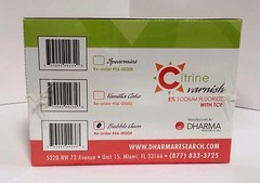 CITRINE VARNISH 5 % CARAMEL with TCP 50 Unit-dose Pack DHARMA Research USA