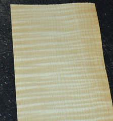 Curly Maple Raw Wood Veneer Sheet 4.5 x 40 inches 1/42nd 4669-43