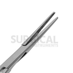 BLACK – 6 Pcs Kelly Hemostat Forceps 5.5″ Straight Surgical Dental German Grade
