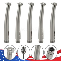 1-10pcs Dental High Speed Handpiece Push Button 2Holes One Water Spray