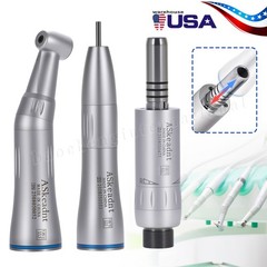 Dental low Speed Handpiece Inner Water Contra Angle/ Straight/Air Motor 2/4-Hole
