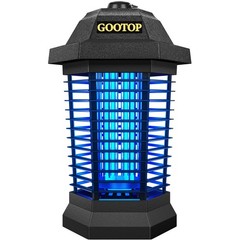 Gootop Bug Zapper Outdoor Mosquito Zapper 3 Prong Plug In Electric Fly Zapper