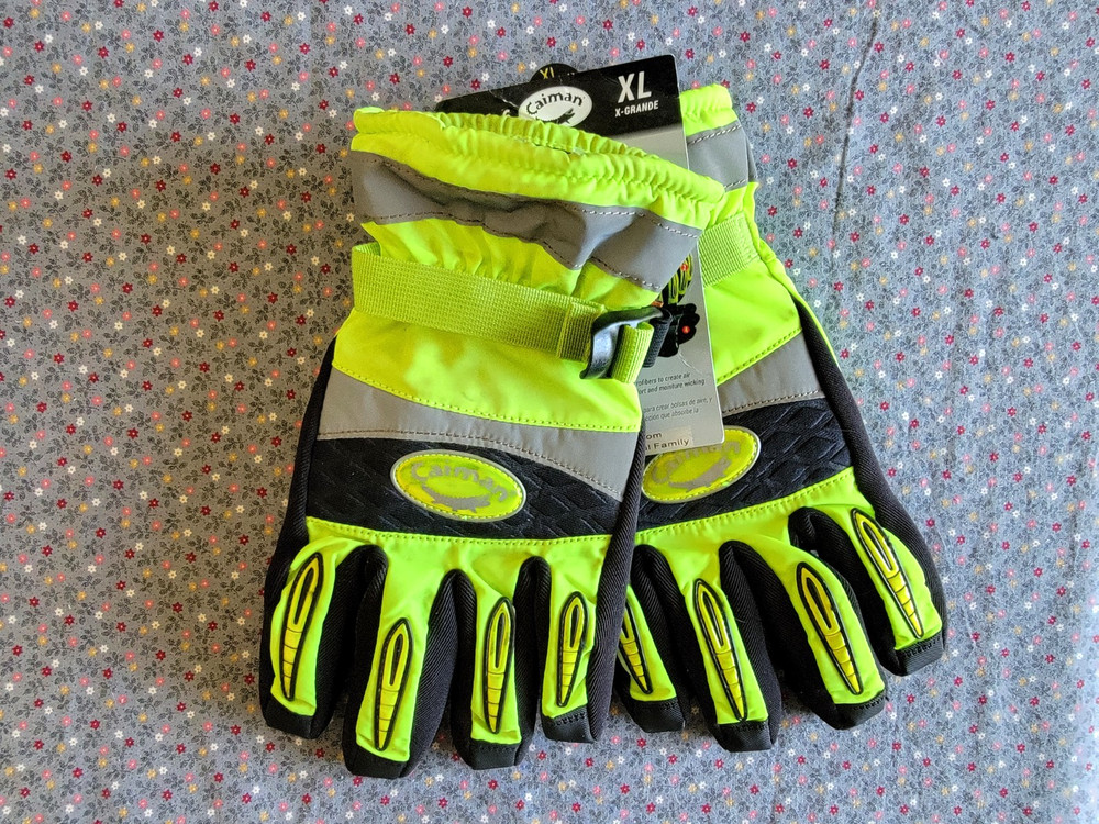 Caiman 2991-6 Synthetic Leather Waterproof Hi-Vis Heatrac Insulation Size XL NWT